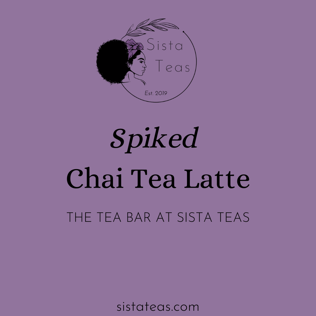 Spiked Chai Tea Latte