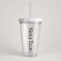 Tea Tumbler - White